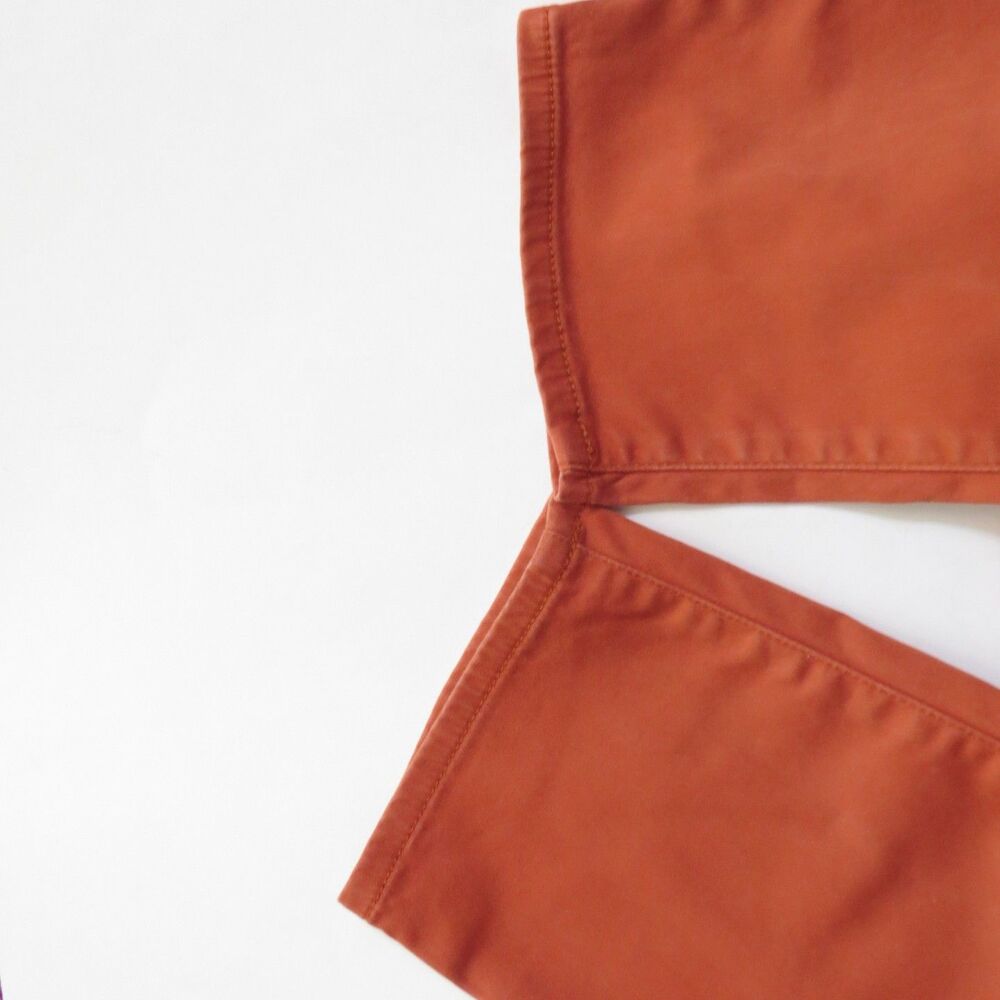Chico's So Slimming Girlfriend Ankle Pants Burnt Orange 2 (12/14 L) EUC - Picture 3 of 10